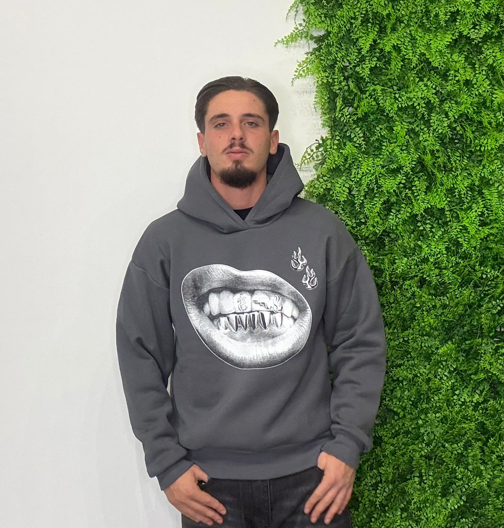 Felpa con stampa grafica