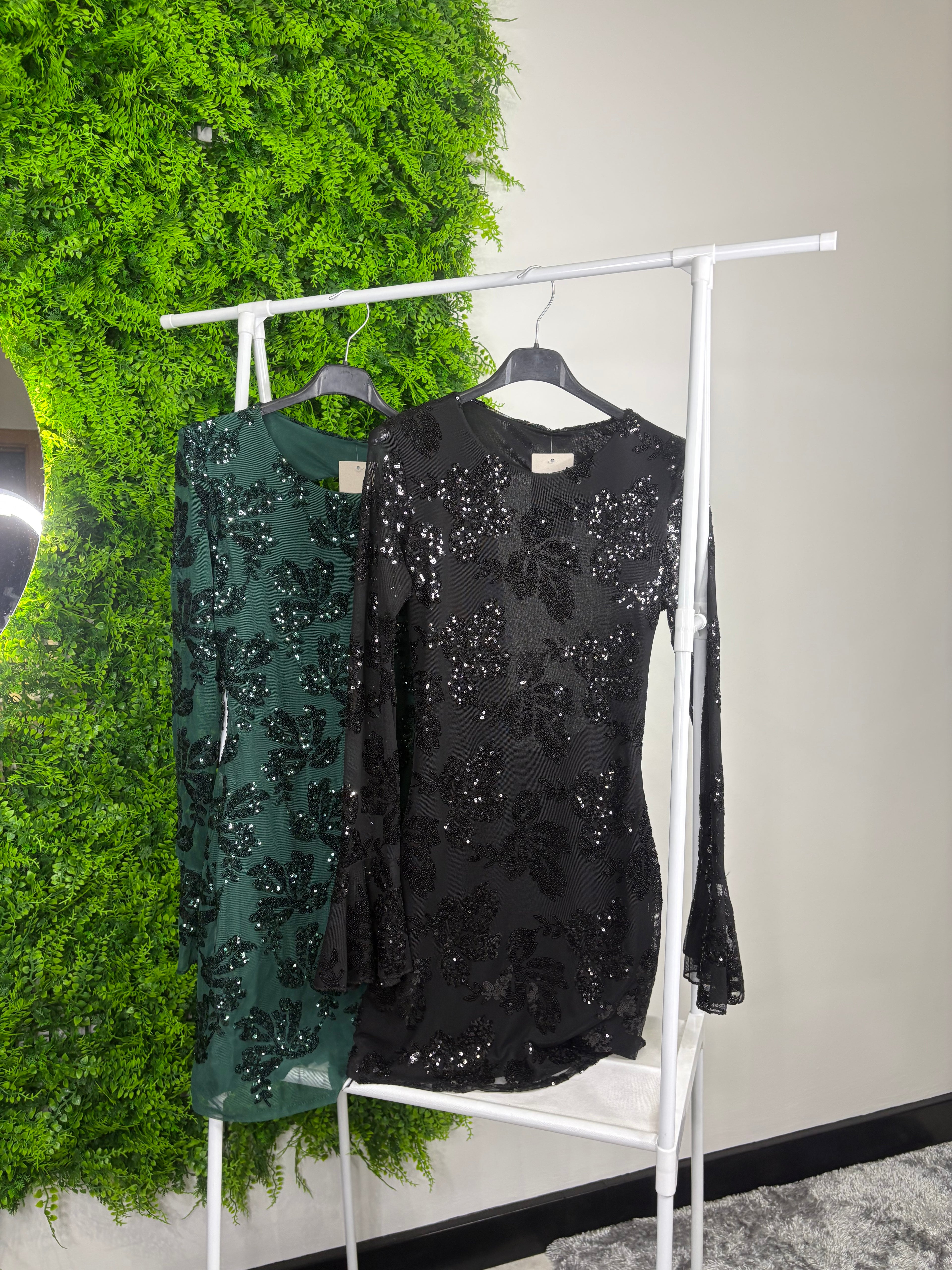 Vestito con paillettes