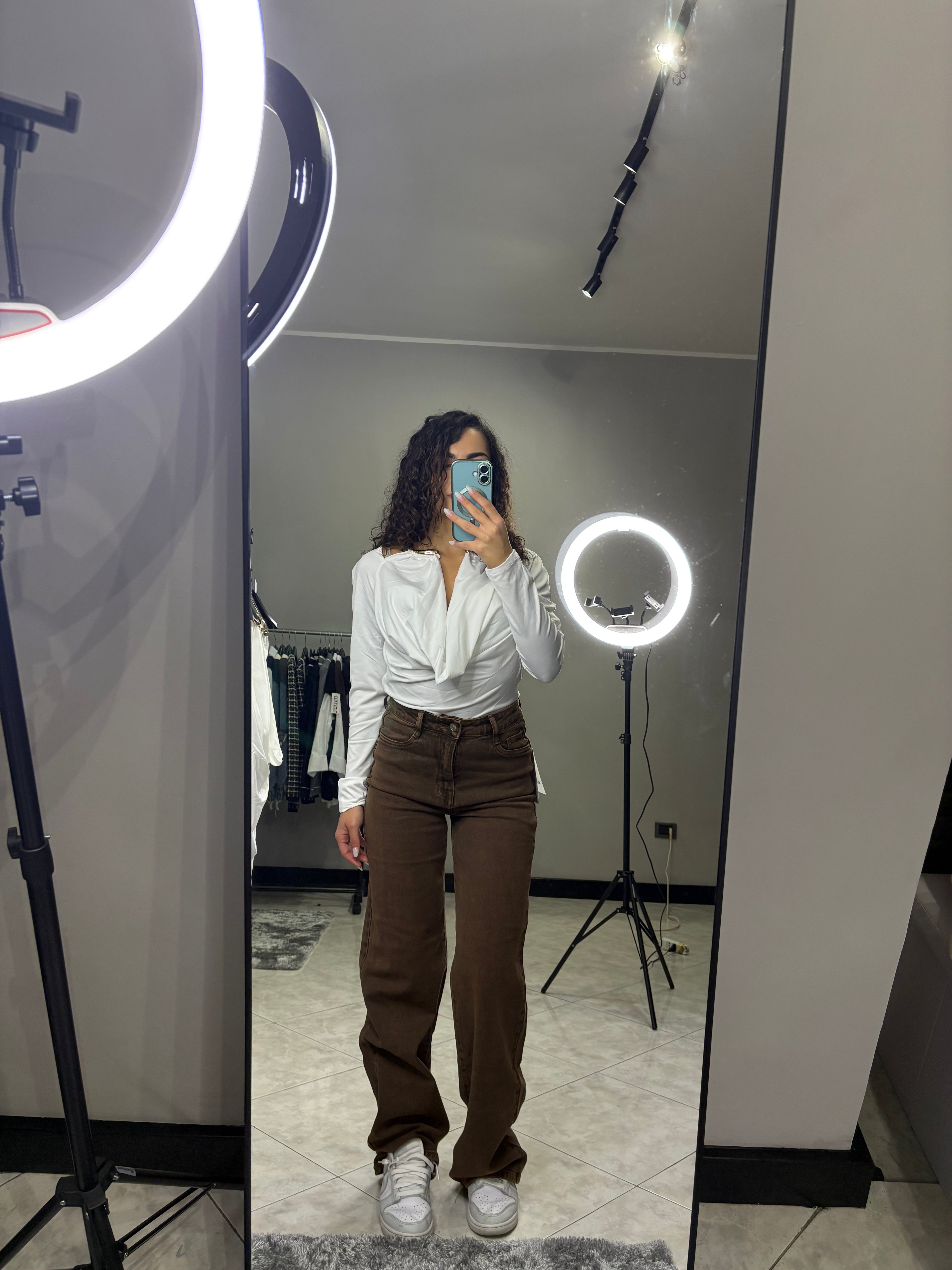 Jeans Dritti "Mocha Brown"