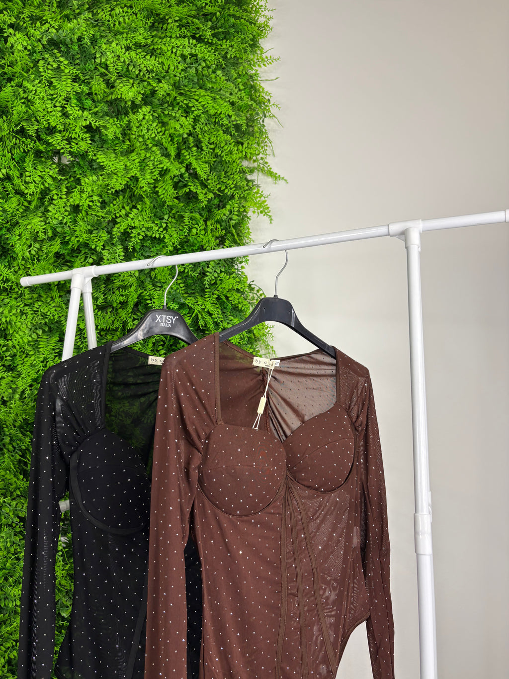 Body in Tulle Brillantinato