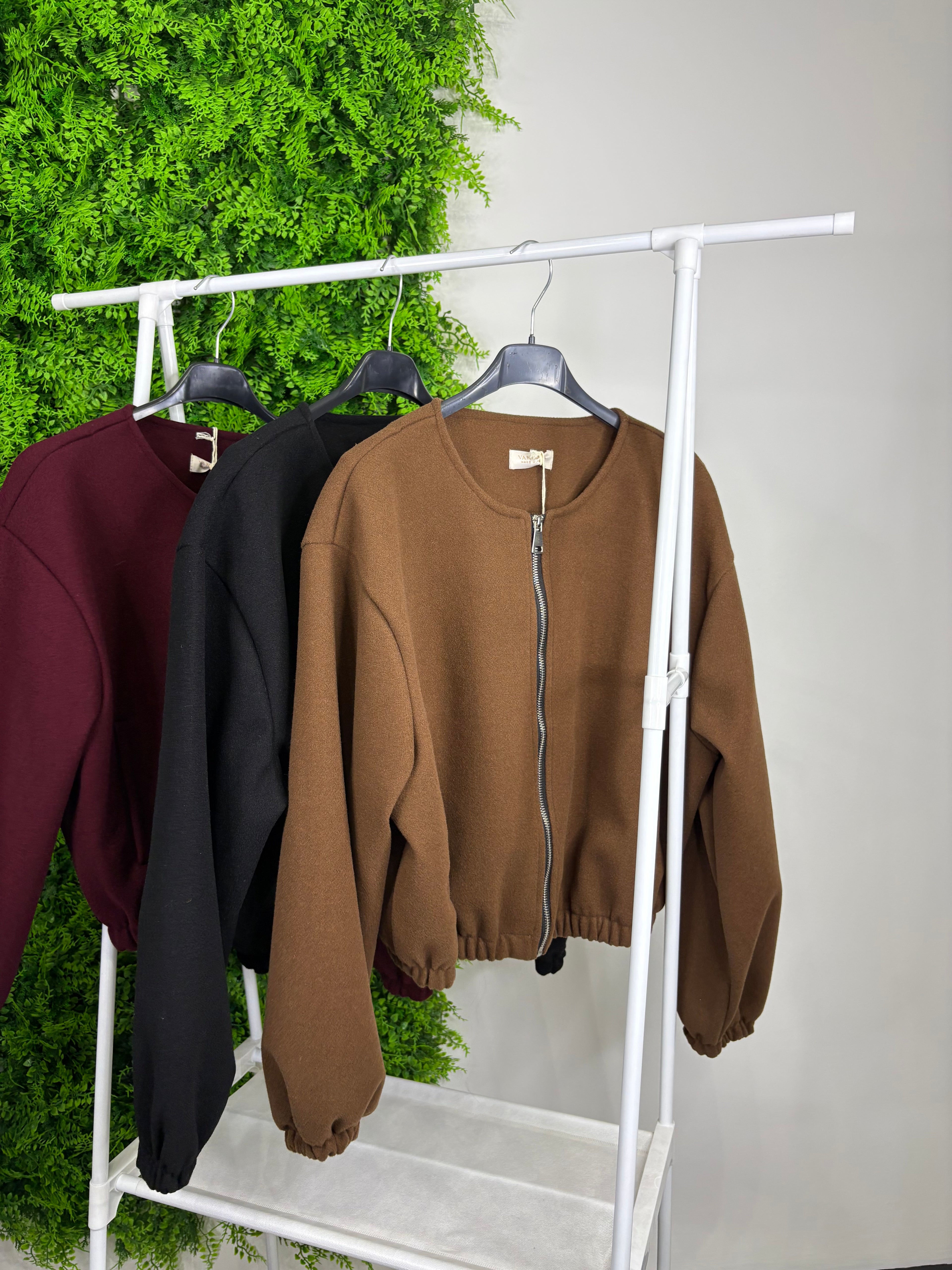 Giacchini Crop con Zip