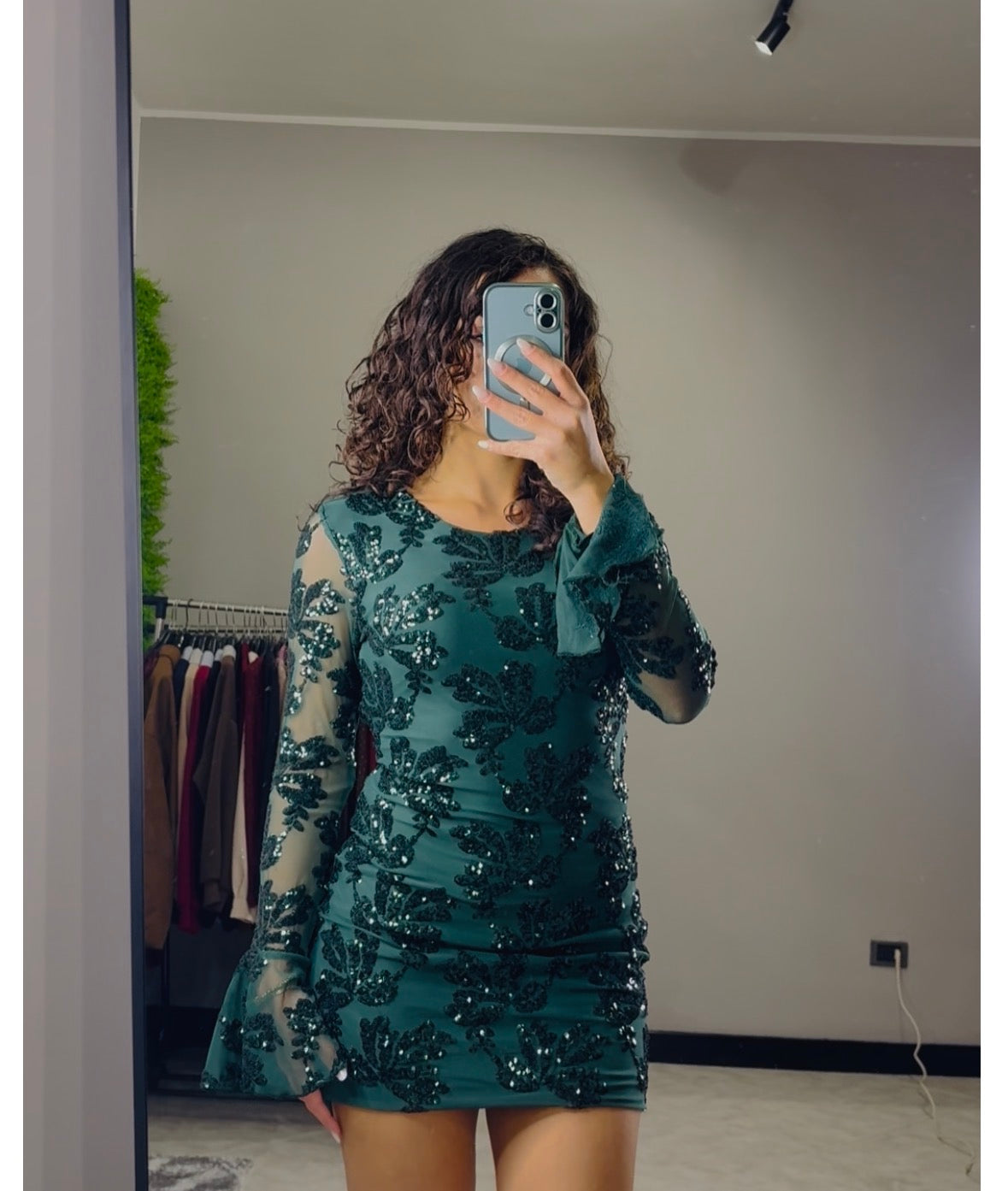 Vestito con paillettes